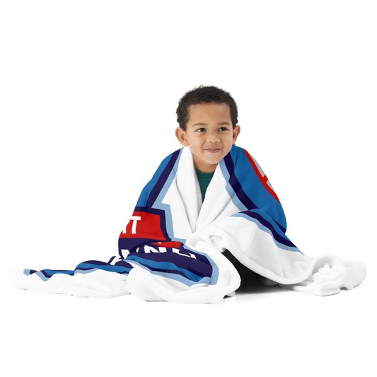 The Great Scambino Official Logo Blanket